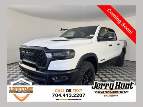 White 2026 Ram 1500 Rebel for sale in Salisbury, NC