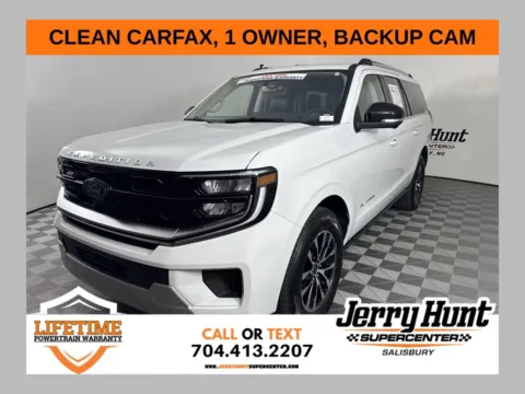 White 2025 Ford Expedition Max Platinum for sale in Salisbury, NC