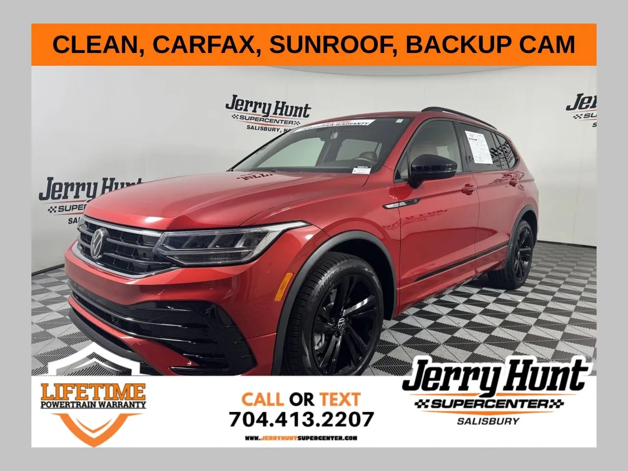 Red 2024 Volkswagen Tiguan 2.0T SE R-Line Black for sale in Salisbury, NC