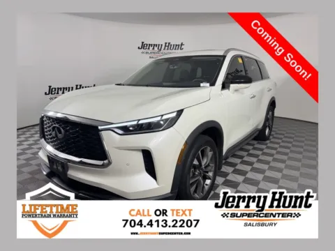 White 2023 INFINITI QX60 LUXE for sale in Salisbury, NC