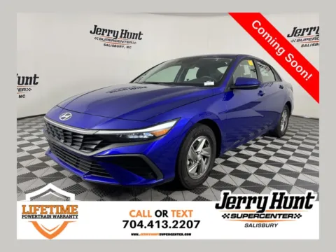 Blue 2025 Hyundai Elantra SE for sale in Salisbury, NC