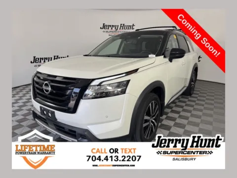 White 2023 Nissan Pathfinder Platinum for sale in Salisbury, NC