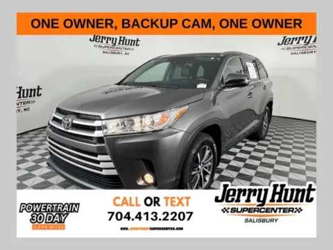 Gray 2019 Toyota Highlander XLE for sale in Salisbury, NC