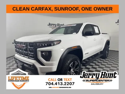 White 2025 GMC Canyon AT4 for sale in Salisbury, NC