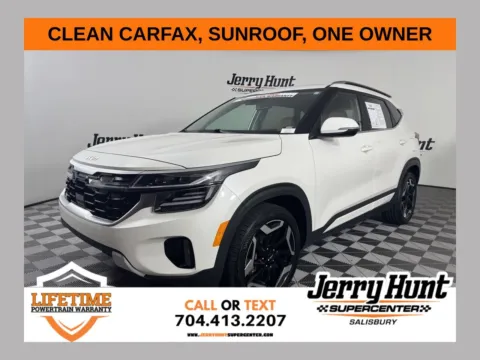 White 2024 Kia Seltos SX for sale in Salisbury, NC