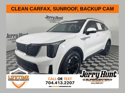 White 2024 Kia Sorento S for sale in Salisbury, NC