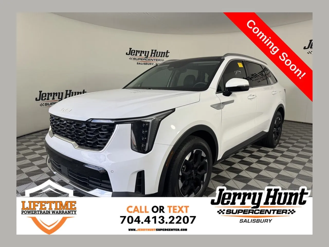 White 2024 Kia Sorento S for sale in Salisbury, NC
