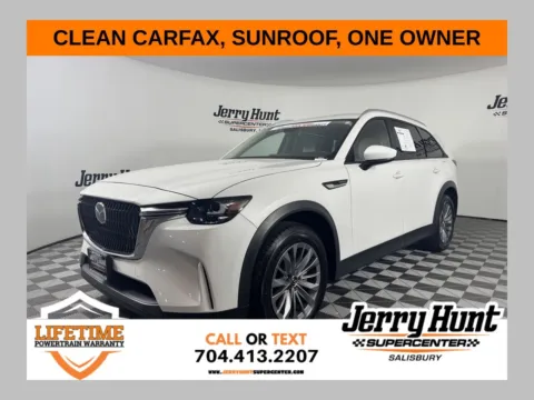 White 2024 Mazda CX-90 PHEV Preferred for sale in Salisbury, NC