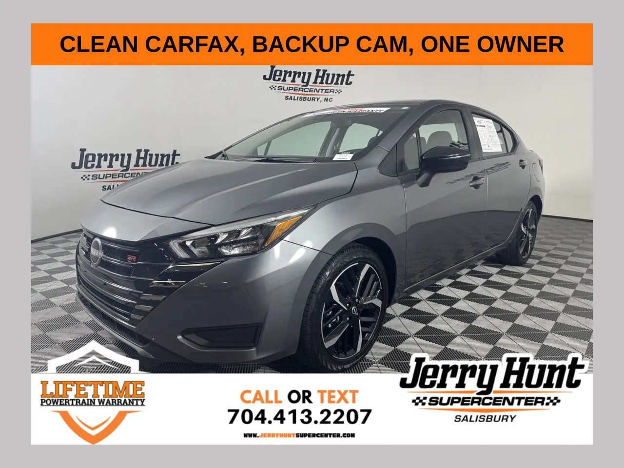 Gray 2025 Nissan Versa 1.6 SR for sale in Salisbury, NC