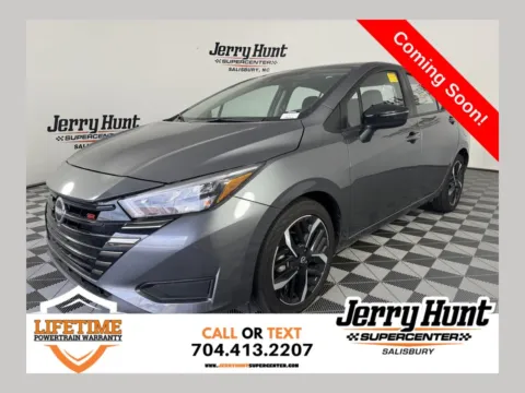 Gray 2025 Nissan Versa 1.6 SR for sale in Salisbury, NC