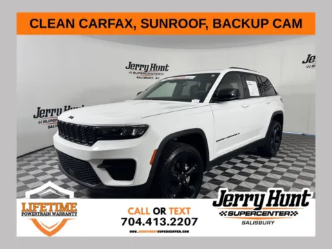 White 2023 Jeep Grand Cherokee Altitude for sale in Salisbury, NC