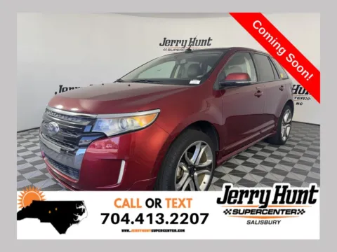 Red 2014 Ford Edge Sport for sale in Salisbury, NC