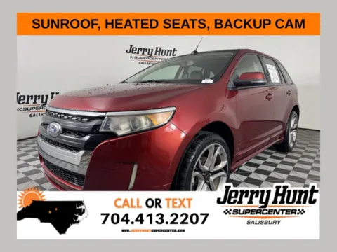 Red 2014 Ford Edge Sport for sale in Salisbury, NC