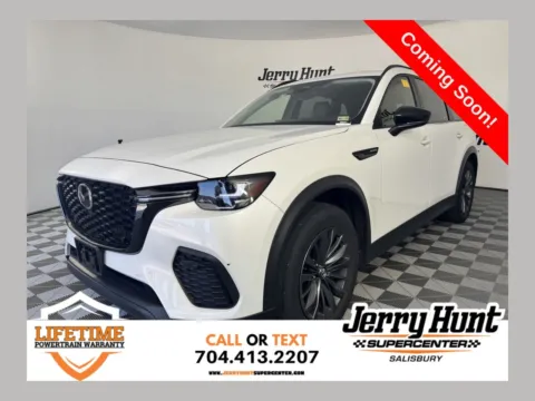 White 2025 Mazda CX-70 3.3 Turbo Preferred for sale in Salisbury, NC