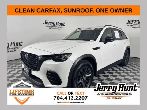 White 2025 Mazda CX-70 3.3 Turbo Preferred for sale in Salisbury, NC