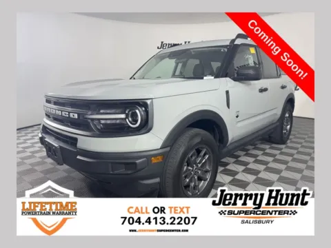 Gray 2024 Ford Bronco Sport Big Bend for sale in Salisbury, NC