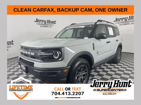 Gray 2024 Ford Bronco Sport Big Bend for sale in Salisbury, NC