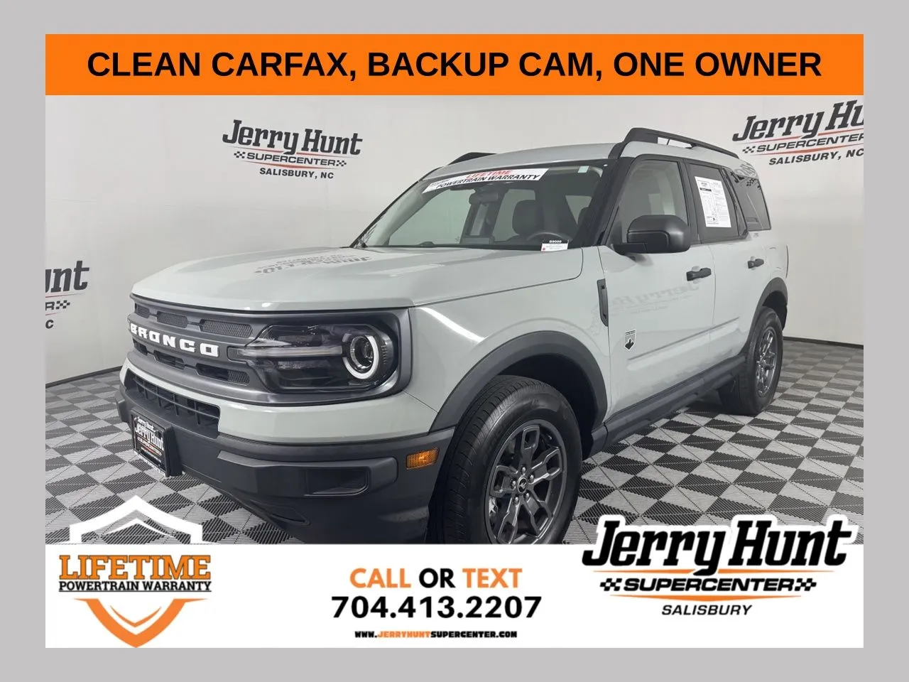 Gray 2024 Ford Bronco Sport Big Bend for sale in Salisbury, NC