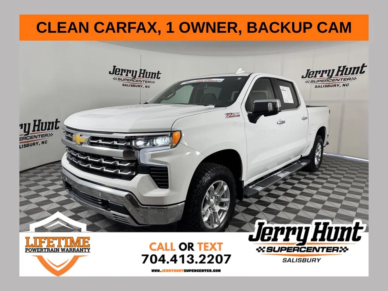 White 2025 Chevrolet Silverado 1500 LTZ for sale in Salisbury, NC