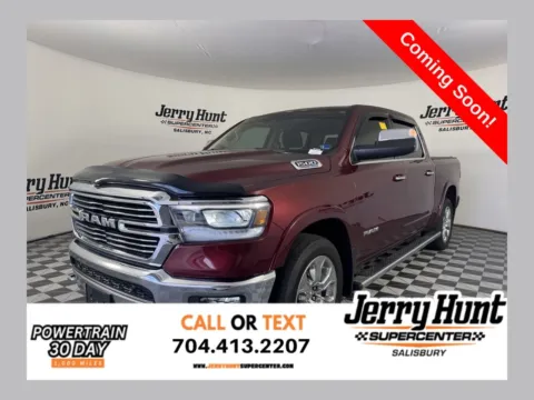 Red 2021 Ram 1500 Laramie for sale in Salisbury, NC
