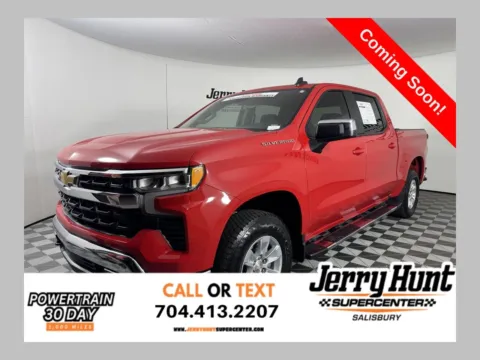 Red 2022 Chevrolet Silverado 1500 LT for sale in Salisbury, NC