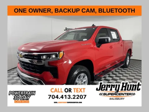 Red 2022 Chevrolet Silverado 1500 LT for sale in Salisbury, NC