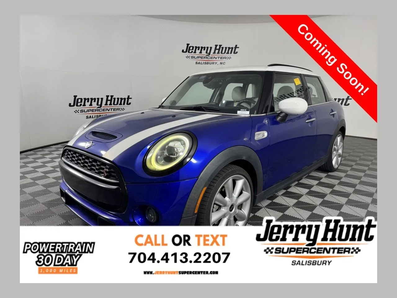 Blue 2020 MINI Cooper S Classic for sale in Salisbury, NC