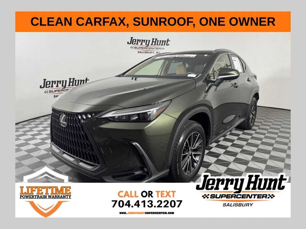 Green 2024 Lexus NX 250 Premium for sale in Salisbury, NC