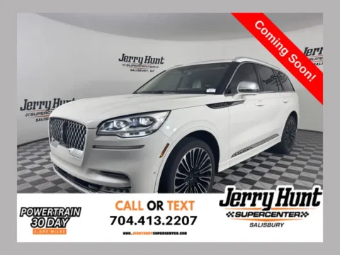 White 2021 Lincoln Aviator Black Label for sale in Salisbury, NC