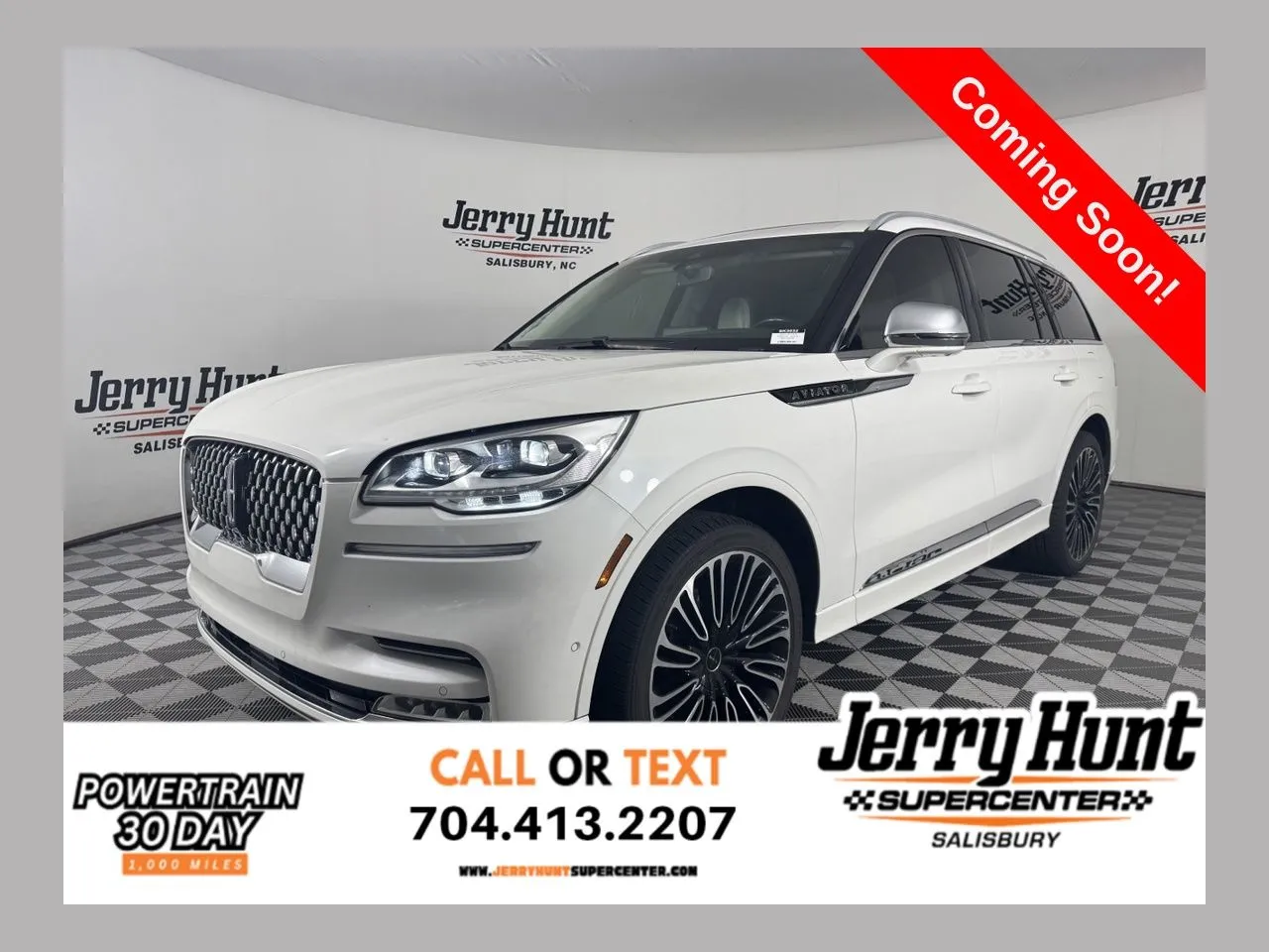 White 2021 Lincoln Aviator Black Label for sale in Salisbury, NC