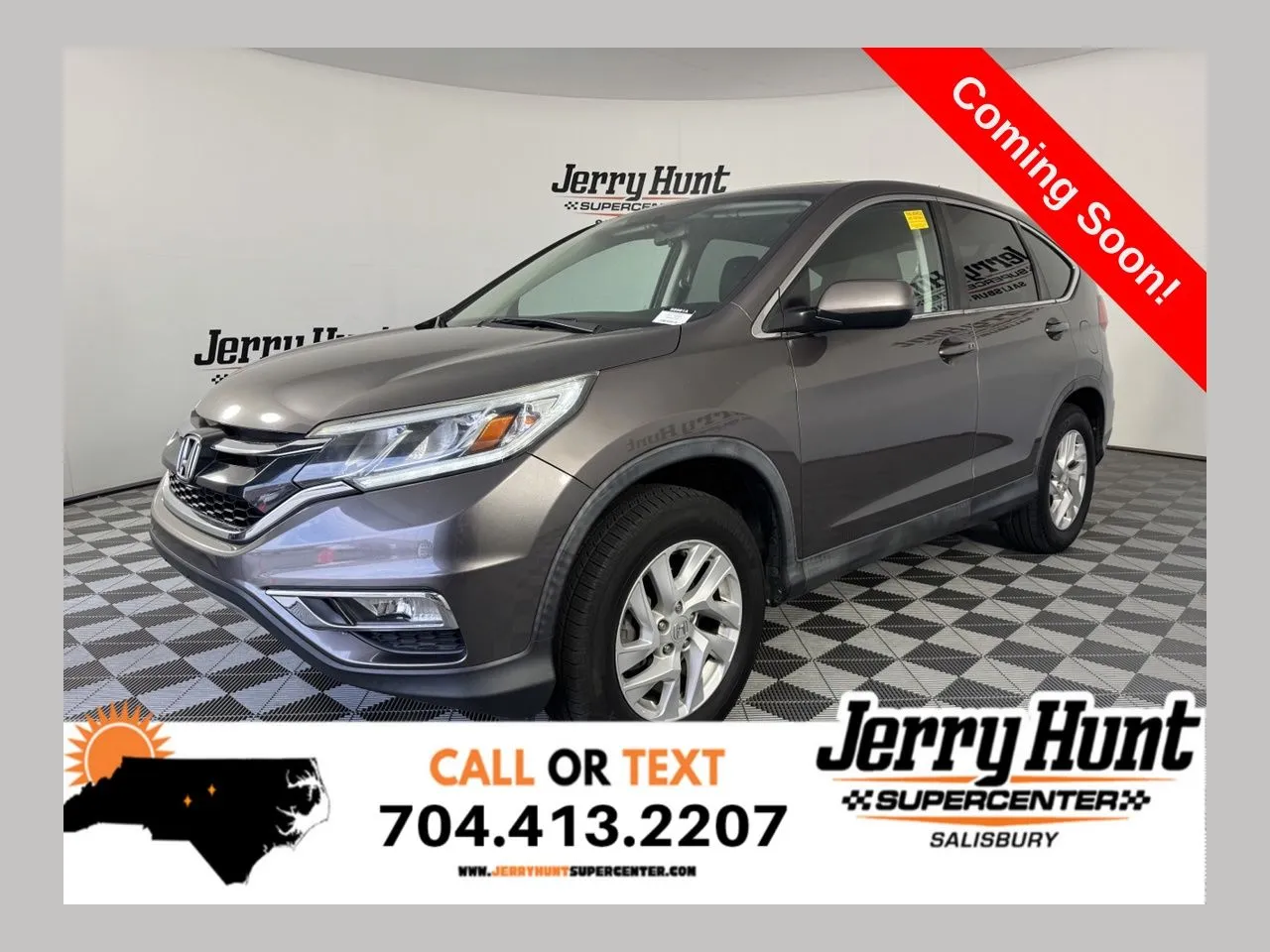 Brown 2016 Honda CR-V EX for sale in Salisbury, NC