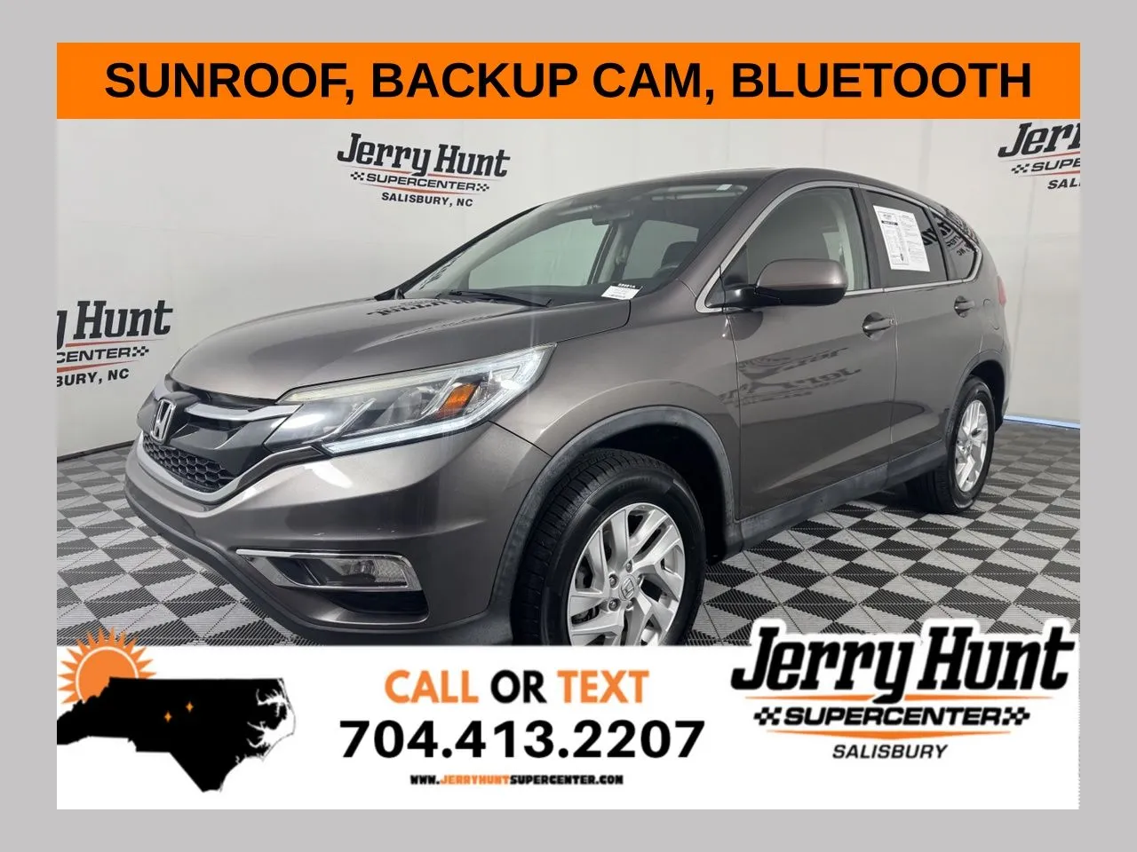 Brown 2016 Honda CR-V EX for sale in Salisbury, NC