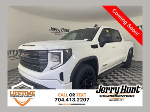 White 2023 GMC Sierra 1500 Elevation for sale in Salisbury, NC