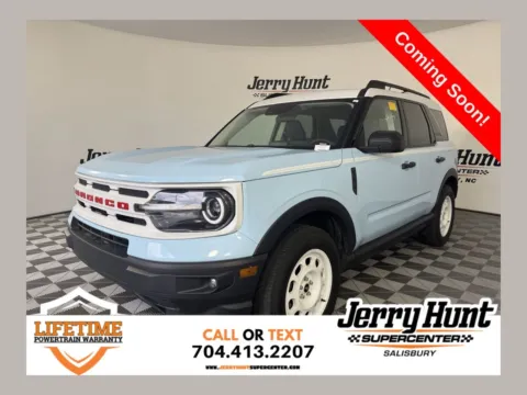 Blue 2024 Ford Bronco Sport Heritage for sale in Salisbury, NC