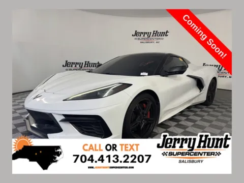 White 2023 Chevrolet Corvette Stingray for sale in Salisbury, NC