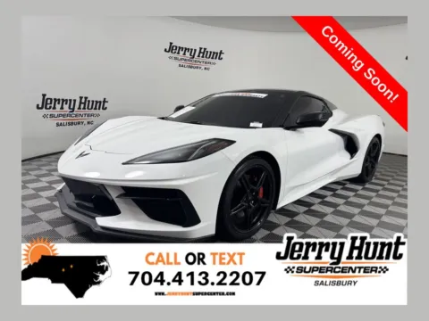 White 2023 Chevrolet Corvette Stingray for sale in Salisbury, NC