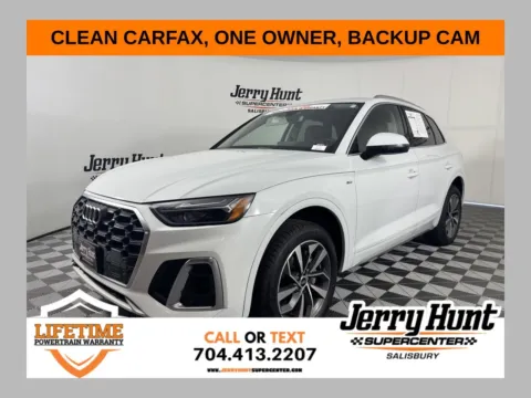 White 2023 Audi Q5 45 S line Premium for sale in Salisbury, NC