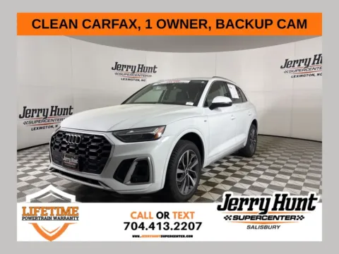 White 2023 Audi Q5 45 S line Premium for sale in Salisbury, NC