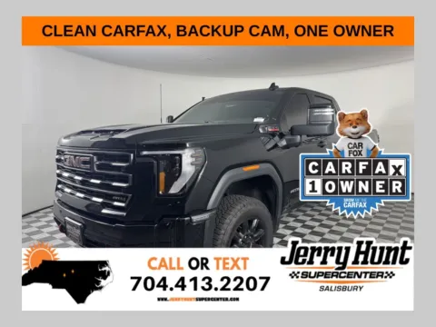 Black 2025 GMC Sierra 2500HD AT4 for sale in Salisbury, NC