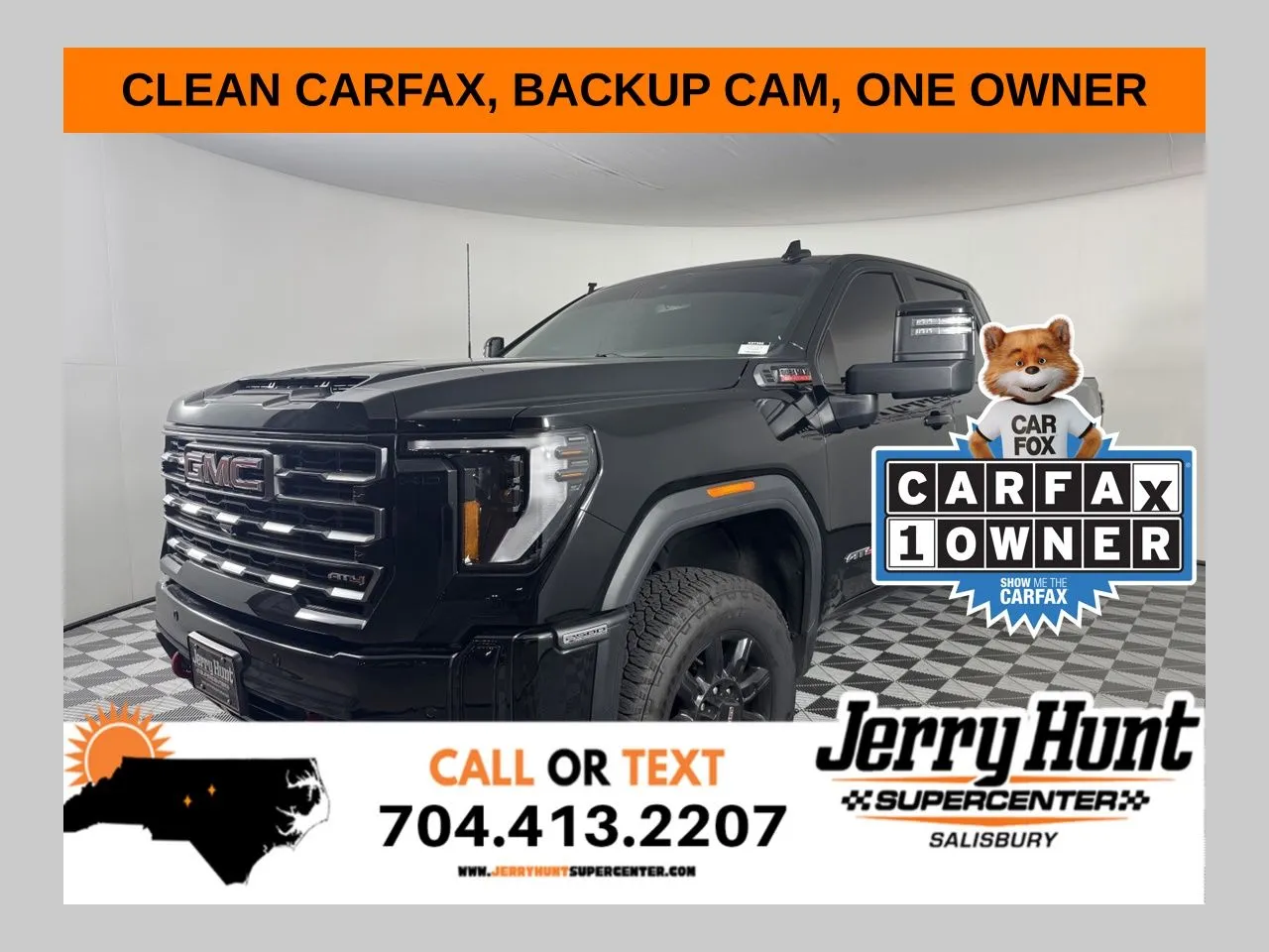Black 2025 GMC Sierra 2500HD AT4 for sale in Salisbury, NC