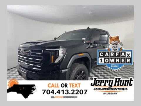 Black 2025 GMC Sierra 2500HD AT4 for sale in Salisbury, NC