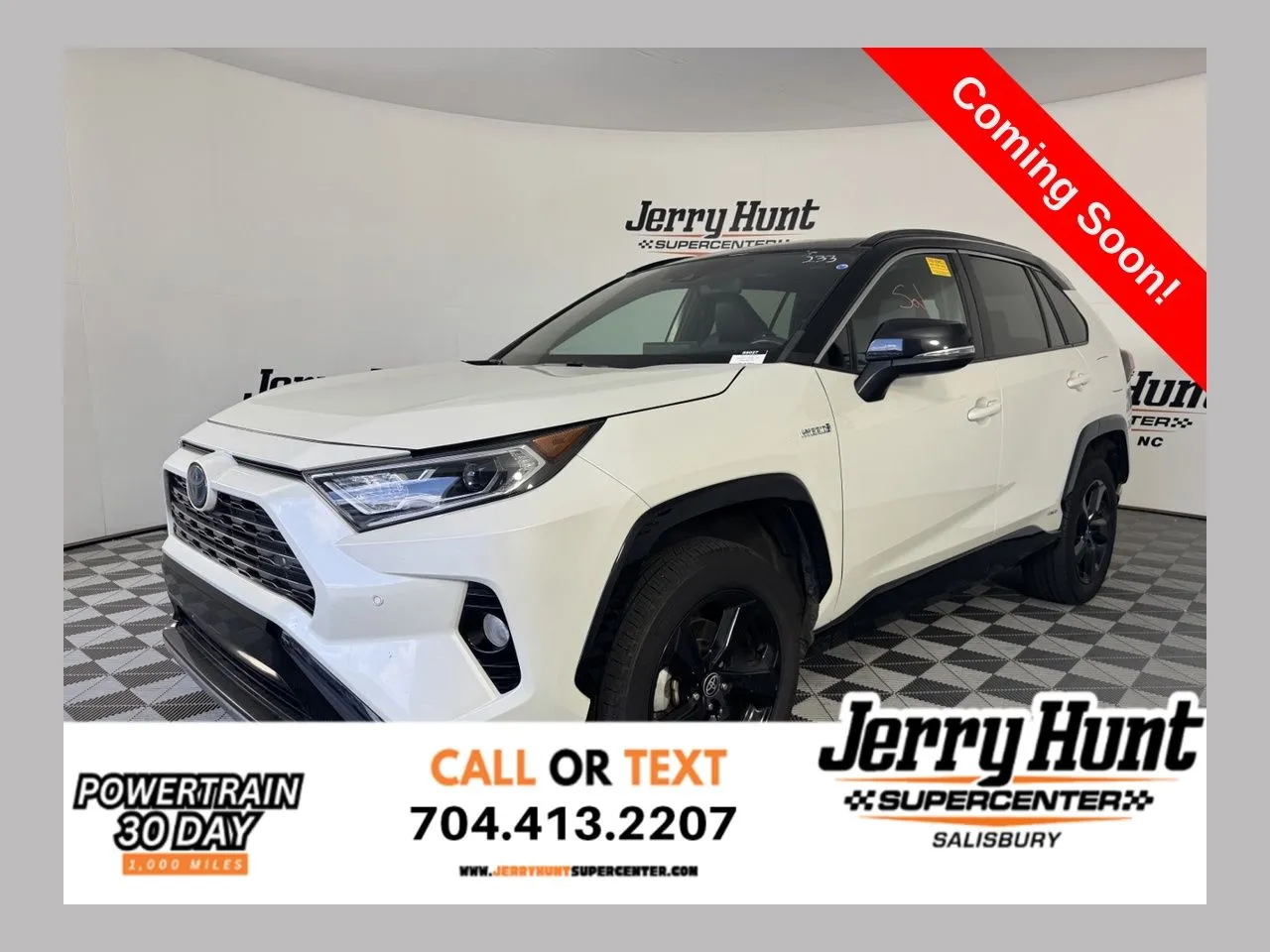 Black 2021 Toyota RAV4 Hybrid XSE for sale in Salisbury, NC
