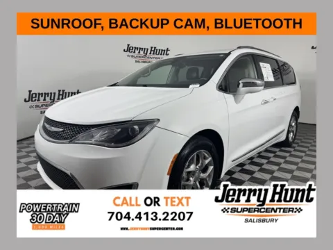 White 2018 Chrysler Pacifica Limited for sale in Salisbury, NC