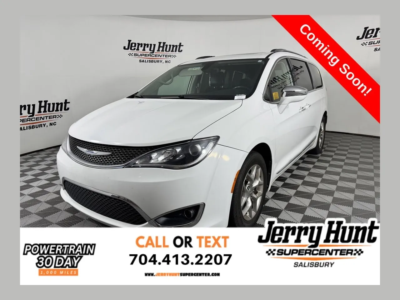 White 2018 Chrysler Pacifica Limited for sale in Salisbury, NC