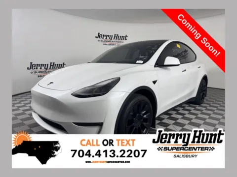 White 2023 Tesla Model Y Long Range for sale in Salisbury, NC