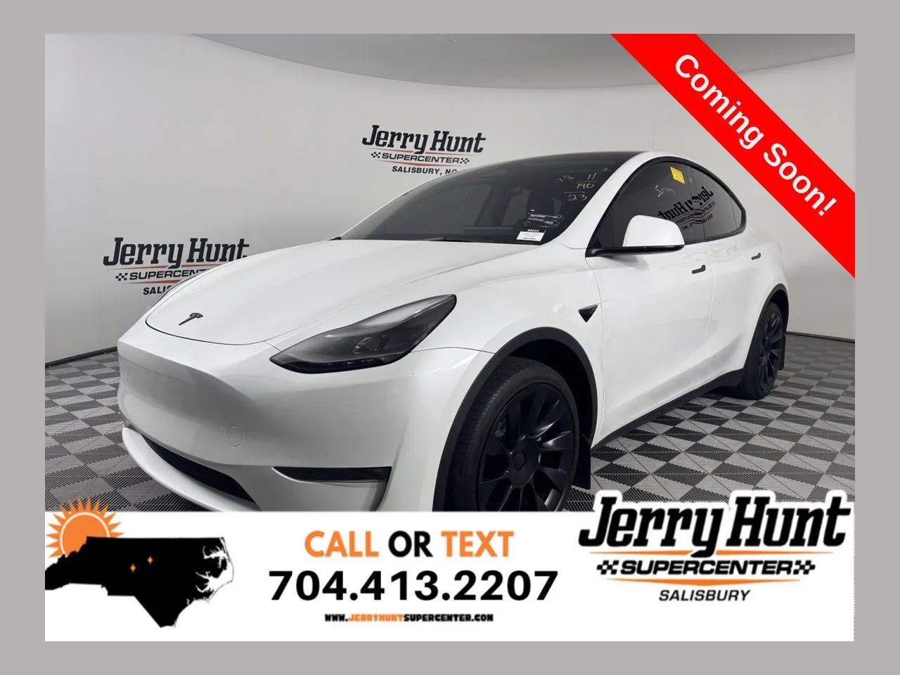 White 2023 Tesla Model Y Long Range for sale in Salisbury, NC