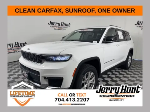 White 2024 Jeep Grand Cherokee L Limited for sale in Salisbury, NC