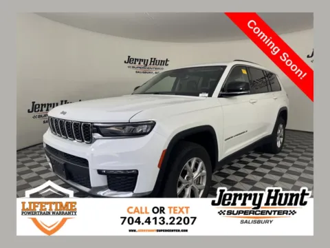 White 2024 Jeep Grand Cherokee L Limited for sale in Salisbury, NC