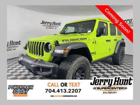 Green 2021 Jeep Wrangler Unlimited Rubicon for sale in Salisbury, NC