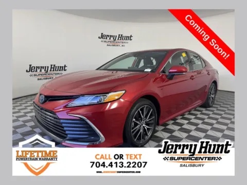 Red 2024 Toyota Camry Hybrid XLE for sale in Salisbury, NC